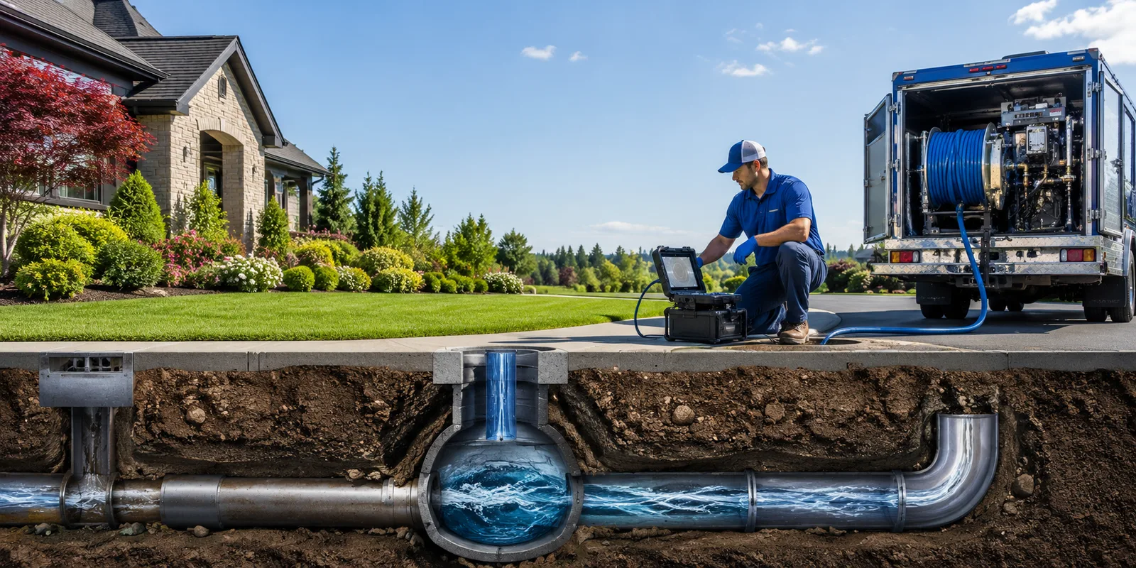 Drainage restoration information for Cygnet, OH